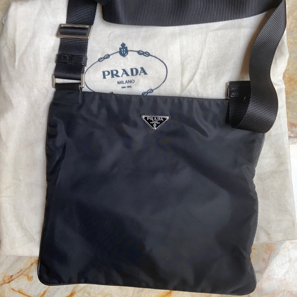 Prada nylon crossbody bag